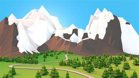 Low Poly Landscape Wallpapers Top Free Low Poly Landscape Backgrounds