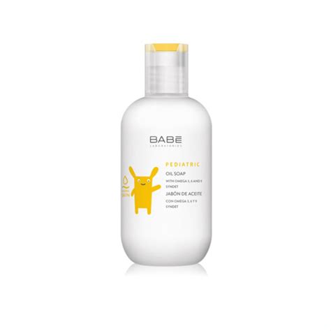 BABE PEDIATRIC aliejinis prausiklis sausai atopinei kūdikių ir vaikų kūno odai 200 ml