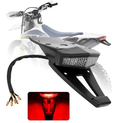 L Mpara De Se Al Universal Para Motocicleta Luz Trasera Led De Freno