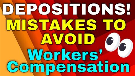 Mistakes To Avoid During Your Georgia Workers Compensation Deposition