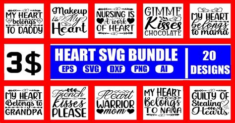 Heart Svg Bundle Vol 2 Bundle · Creative Fabrica