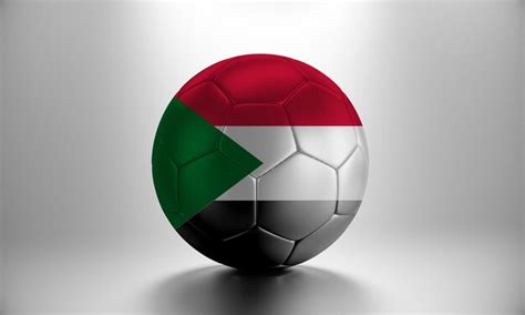 Premium Photo 3d Soccer Ball With Sudan Country Flag Football Ball