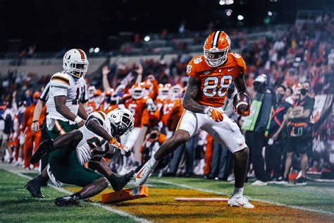 FINAL: Clemson 42, Miami 17 – Clemson Tigers Official Athletics Site