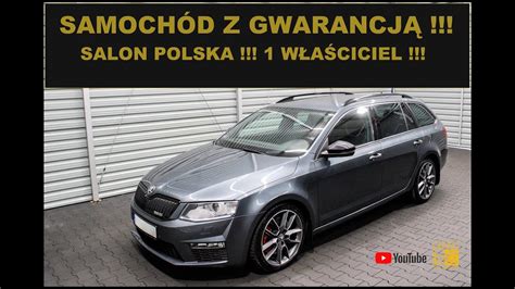 Auto Leszno Otomoto Pl Prezentacja Skoda Octavia Vrs Automat Dsg