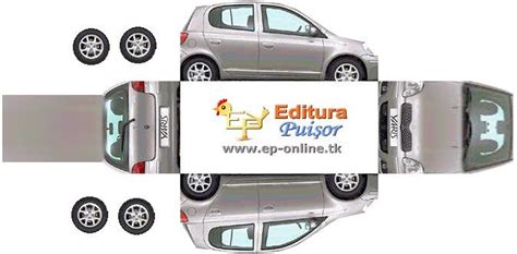 Download Toyota Yaris Epcars Free Paper Cars Paper Car Yaris Toyota