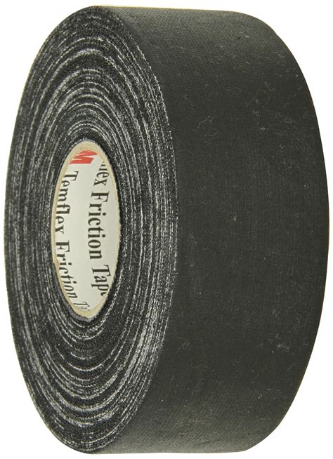 M Temflex Cotton Friction Tape Black Width Foot