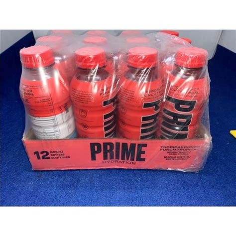 Prime Hydration Tropical Punch 12 X 500ml