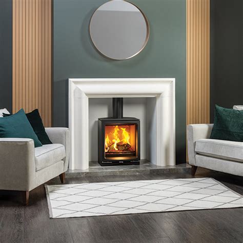 Stovax Vogue Medium Eco Wood Burning Multi Fuel Stove Flames Co Uk