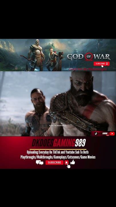 Kratos Meets Stranger Part 2 God Of War 2018 Shorts Short Godofwar