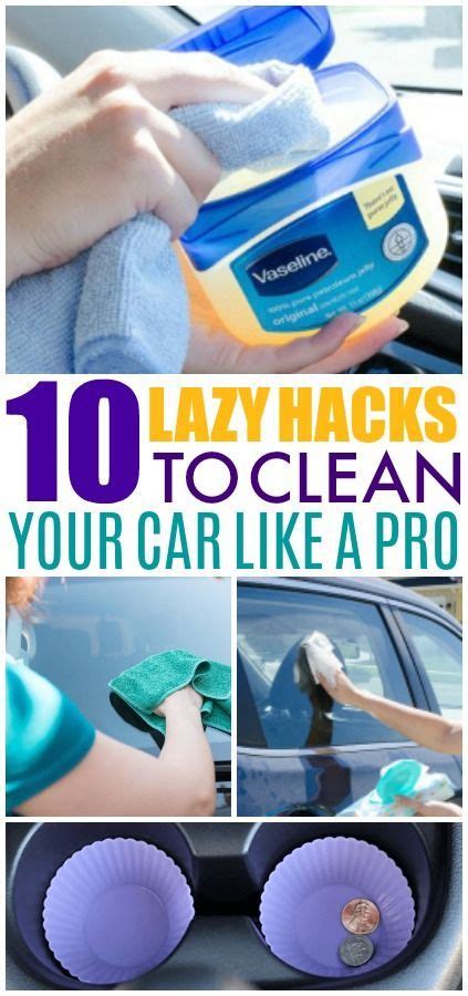 10 Cleaning Hacks Thatll Actually Keep Your Car Clutter Free Car