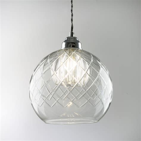 Gabby Glass Ceiling Pendant Light This Stunning Glass Ceiling Pendant Light Features A Cut Glass