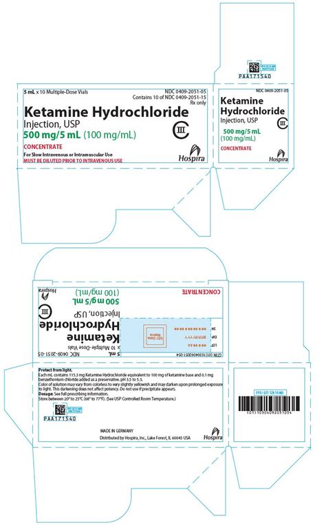 Ketamine Injection Fda Prescribing Information Side Effects And Uses