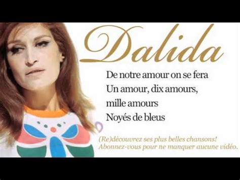 Dalida Les enfants du Pirée Paroles Lyrics YouTube