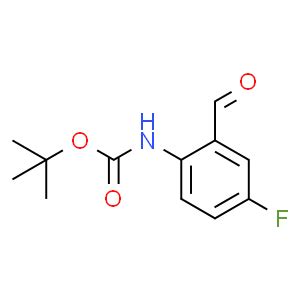 4 Fluoro 2 Formyl Phenyl Carbamic Acid Tert Butyl Ester CAS 844891