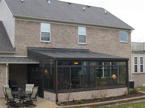 Straight Eave Aluminum Glass Roof Design Mysunroom