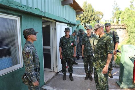 金防部指揮官賀政赴離島 慰勉戍守前哨官兵 軍事 中時