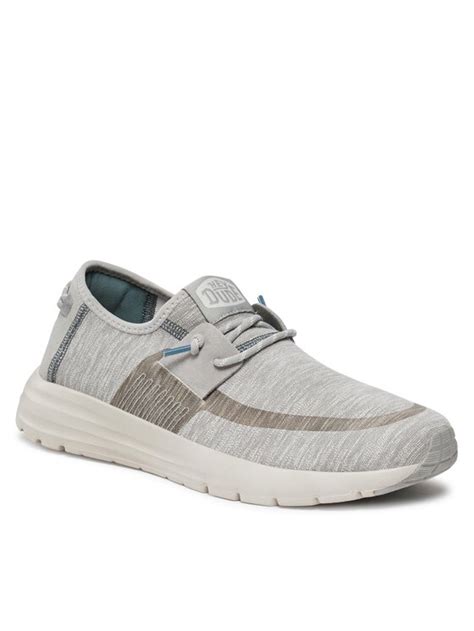 Hey Dude Sneakers Sirocco Dual Knit Grau Modivo At