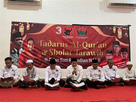 Perkuat Spiritual Kader Bamusi PDIP Surabaya Gelar Safari Ramadan