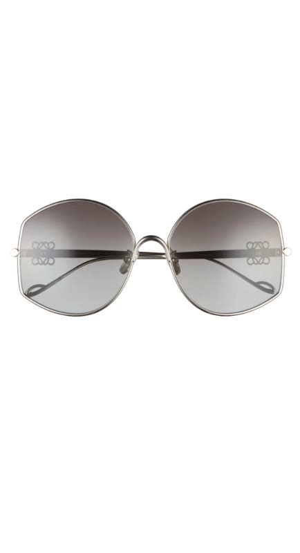 Lisa Barlows Silver Round Sunglasses Big Blonde Hair