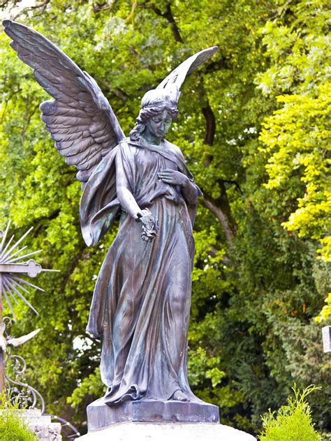 Engel Statue Friedhof Kostenloses Foto Auf Pixabay