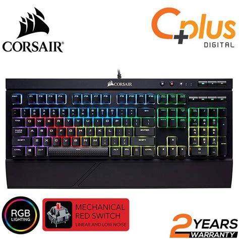 Corsair K68 RGB Mechanical Gaming Keyboard, Backlit RGB LED, Dust and ...