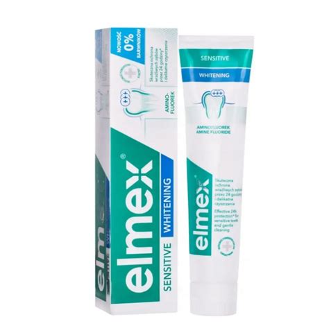 Зубна паста Elmex Sensitive Whitening 75 мл - Зубні щітки, іригатори ...