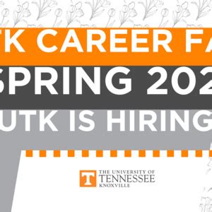 UTK Career Fair Spring 2025 - Calendar