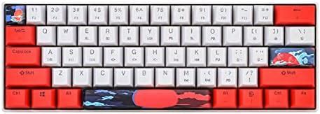 Surmen Gt Mechanical Gaming Keyboard Percent Rgb Backlit Hot Swappable Wireless Wired