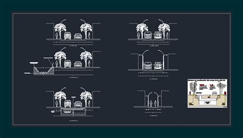 Perfiles Viales En Autocad Librer A Cad