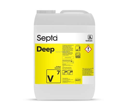 Płyn do czyszczenia posadzek Septa deep V7 10L EURO MOP pl