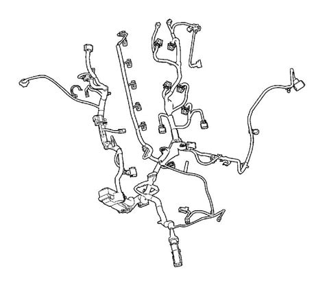 Volvo Xc Receptacle Housing Cable Harness Engine