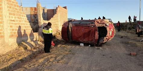 Puno Conductor Pierde La Vida Tras Despistar Su Veh Culo En Ilave