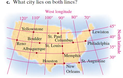 Usa Latitude And Longitude Map Latitude And Longitude Map Usa Map Images