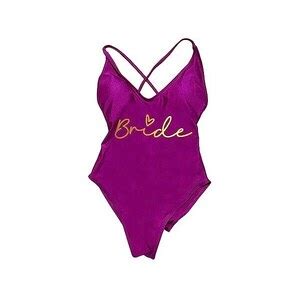 Gyios Bikini Triangolo Donna Sexy Imbottito Costume Da Bagno One Piece Donne Team Bride Costume