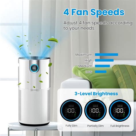 Shark UA205 Air Purifier MAX With Nanoseal HEPA Air Filter Technology