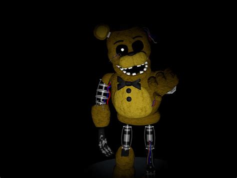 Ignited Golden Freddy by DevonFnaf on DeviantArt