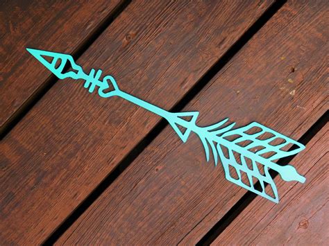 30 Best Collection of Brown Metal Tribal Arrow Wall Decor