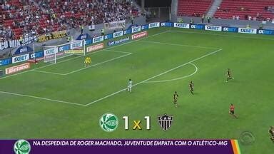 Globo Esporte Rs Juventude E Atl Tico Mg Ficam No Empate E Seguem No