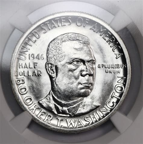 Booker T Washington Memorial Half Dollar 1946 Colonialcollectables