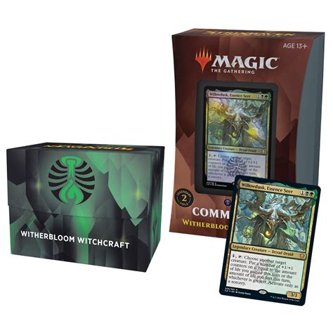 MTG Strixhaven Commander Deck - Witherbloom Witchcraft (Black/Green - EN)