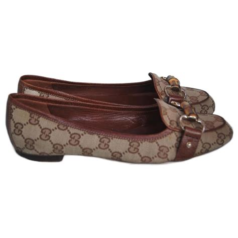 Gucci Ballet Flats Cloth Ref Joli Closet