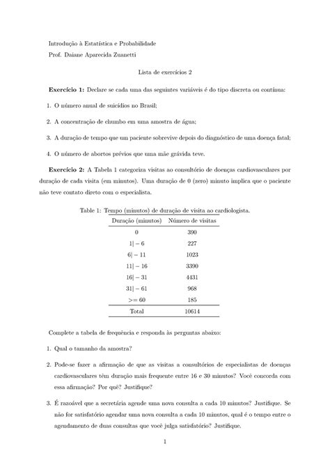 Lista de exercicios 2 estat Introduc ao a Estatıstica e