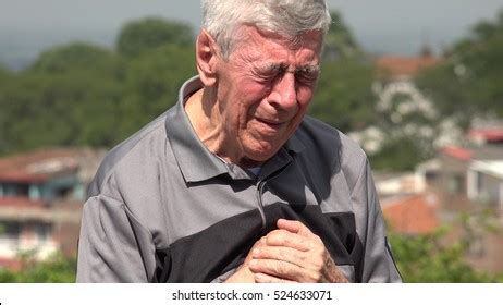 Crying Old Man Senior Stock Photo 524633071 | Shutterstock