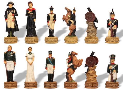 Napoleon Themed Chess Pieces