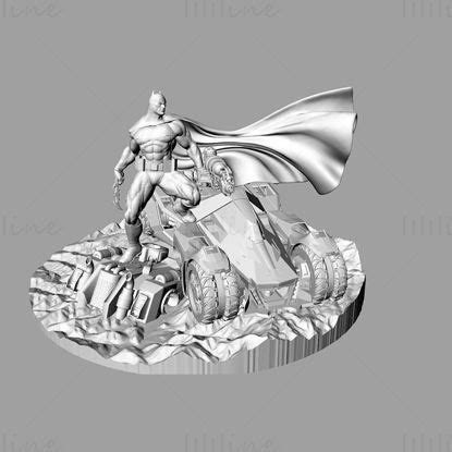 Batman Armored D Printing Model Stl