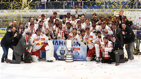 Ec Red Bull Salzburg Kr Nt Sich Zum Icehl Champion World Of