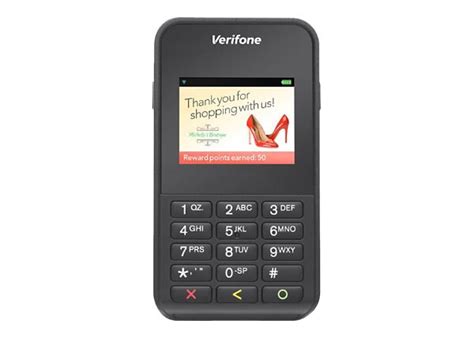 VeriFone e355 - magnetic / SMART card / NFC reader - USB, 802.11a/b/g/n, Bl