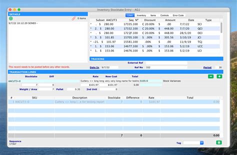 Inventory Management Sapphireone Erp Accounting Software