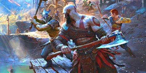 GoW Ragnarök: All Hidden Lore, Enemy, & Story Details Teased In New Art