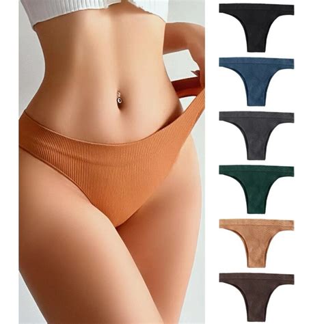 Angelcity Seamless Panty Women S Underwear G Strings Back Shopee